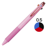 三菱鉛筆 ジェットストリーム　3色ボールペン　0.5mm　ベビーピンク SXE340005.68 3本（直送品）
