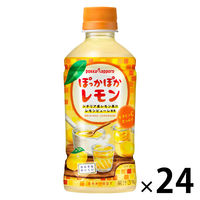 【保温可能飲料】ポッカサッポロ ぽっかぽっかレモン 345ml 1箱（24本入）
