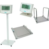 ヤマト バリアフリー体重計（検定品） シルバー 24-7266 大和製衡