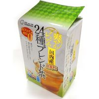 つぼ市製茶本舗 国内産24種ブレンド茶 ティーバッグ 4g×32袋×8 3836298 1ケース（8入）（直送品）