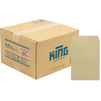 キングコーポレーション 角形6号 85g RC-100％　500枚入×1箱 010708（直送品）