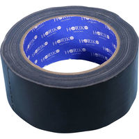ホリコー 布カラーテープ 黒 48幅 25M巻 6300003466（直送品）