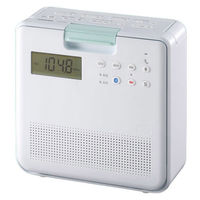 東芝 CDラジカセ TY-CB100 W CD/SD 内蔵マイク AM/FMラジオ リモコン付 防水5級 Bluetooth