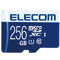 エレコム MicroSDXCカード/データ復旧サービス付/UHS-I U1 70MB/s 256GB MF-MS256GU11R 1個