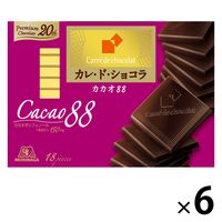 カレ・ド・ショコラ＜カカオ88＞ 6箱 森永製菓 チョコレート