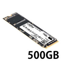 N[V Crucial P1 500GB 3D NAND NVMe PCIe M.2 2280 SSD CT500P1SSD8JPiij
