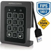Apricorn Aegis Padlock SSD - USB 3.0 ASSD-3PL256-2TBF（直送品）