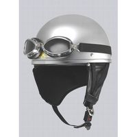 ユニカー工業 ビンテージヘルメット シルバー フリーサイズ BH-18S（直送品）