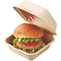 アスクル】【ケース販売】HEIKO 食品箱 ネオクラフト バーガーボックス 
