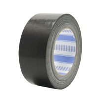 積水化学工業 カラー布テープ No.600 0.31mm厚 黒 幅50mm×長さ25m巻 1セット（30巻：1巻×30）（直送品）