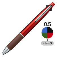ジェットストリーム4＆1 多機能ペン 0.5mm ブラッドオレンジ軸 4色+シャープ 3本 MSXE510005.38 三菱鉛筆