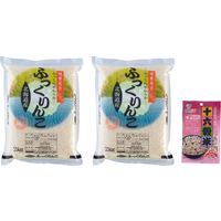 細山商店 北海道産 ふっくりんこ（４ｋｇ）＆十六穀米（５０ｇ）セット FR4-JRK1 1箱（直送品）