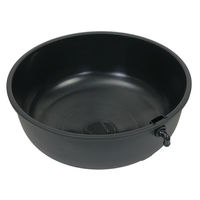 テトラ じょうろでキレイメダカ鉢 丸 ４５ 黒 めだか 水槽 鉢 屋外 水足しだけで水換え簡単 286911 1個（直送品）