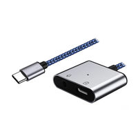 USB Type-C オーディオ変換 3.5mm イヤホンジャック 変換アダプタ USBハブ ドック