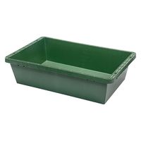 安全興業 簡易梱包 プラ箱６０ マルチボックス 緑 （Ｗ８２×Ｄ５１×Ｈ２１ｃｍ 約６０Ｌ） 276211 1個（直送品）