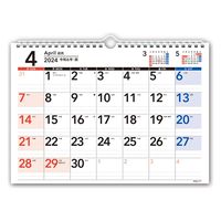【2024年版】NOLTYカレンダー壁掛けUD2 A4 C167 1冊 日本能率協会マネジメントセンター（直送品）