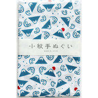 日本紐釦貿易(Nippon Chuko) NBK 小絞手ぬぐい 富士山 33×90cm 白 MYM33478 10枚セット（直送品）