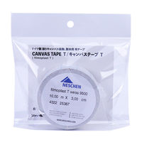 ネーシェン キャンバステープ T 30mm幅×10m巻 白 CTT-430 1巻（直送品）