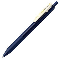 ゲルインクボールペン サラサクリップ 0.5mm ダークブルー 青 10本 JJ15-VDB ゼブラ