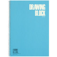 マルマン S1021-02 A4 スクールスケッチブック ブルー 3冊（直送品）