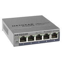 NETGEAR ＧＳ１０５Ｅ　ギガビット５ポート　アンマネージプラ GS105E-200JPS 1台