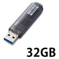 バッファロー（Bufflo） USBメモリー USB3.0 キャップ式 RUF3-C32GAシリーズ 32GB