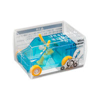 Midori Desktop Mini Cleaner and Dust Sweep Blue Transparent 65613006 Japan 