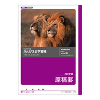 日本ノート かんがえる学習帳 原稿罫200字 L75 10冊（直送品）