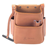 イチネンTASCO 腰袋 電工ポケット（腰袋） TA873LD 1個（直送品）