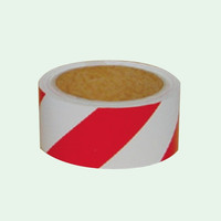 トーアン 反射テープ 赤白反射トラテープ 45mm×10m 34-221 1セット（20m:10m×2個）（直送品）