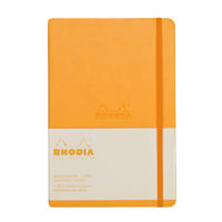 RHODIA（ロディア） ウェブノートブック 横罫 A5 オレンジ cf118608（直送品）