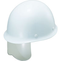 谷沢製作所 タニザワ エアライト搭載シールド面付ヘルメット 帽体色 ホワイト 108J-SH-W1-J 1個 793-8209（直送品）