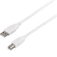 バッファロー USB2.0ケーブル A to B ホワイト 5m BSUAB250WHA 1台（直送品）