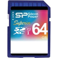 シリコンパワー SDカード 64GB 【UHSー1対応】SDXCカード 64GB Cla SP064GBSDXCU1V10 1本（直送品）