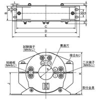 三菱電機（Mitsubishi Electric） 零相変流器 分割形CZシリーズ CZ-112S 1個（直送品）