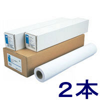 HP（ヒューレットパッカード）　プロッタ用紙　ロール紙　スタンダード普通紙　A1（594mm×45m）　1箱（2本入）　（わけあり品）