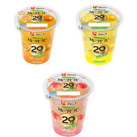 フジッコ [冷蔵]フジッコ フルーツセラピー 人気3種X各1個 計3個セット（バレンシアオレンジ・グレープフルーツ・ホワイトピーチ）（直送品）