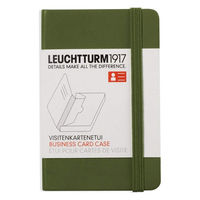 LEUCHTTURM1917 ロイヒトトゥルム 350141 ビジネカードケース アーミー 350141 1冊（直送品）
