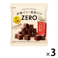 ゼロ チョコレート＜袋＞ 3袋 ロッテ チョコレート