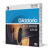 D'Addario ダダリオ アコースティックギター弦 ブロンズ Extra Light
