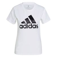 adidas(アディダス) レディース スポーツウェア エッセンシャルズ ロゴ 半袖Tシャツ J／L ホワイト／ブラック 46361 1枚（直送品）