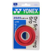 Yonex（ヨネックス) テニス グリップテープ ドライスーパーストロングGRIP AC140 コーラルレッド(475) 5個（直送品）
