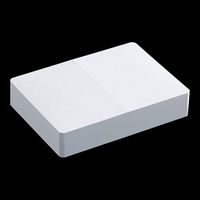 今村紙工 プリンタ対応挨拶状 二つ折りカード 白 AFK-100 1箱（100枚入