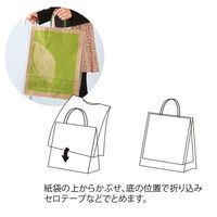 【ケース販売】HEIKO 雨用紙袋カバー レイニーポリ 36-47 (32-4用) 006607054 1ケース(50枚×10袋)（直送品）