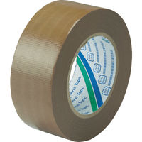 アスクル】リンレイテープ 包装用PEワリフテープ EF671 38×50 茶色 