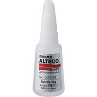 アルテコ（ALTECO） アルテコ 工業用 瞬間接着剤 EZ800 20g （速硬化タイプ） EZ800-20G 1本（20g） 855-2854（直送品）