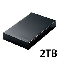 HDD (ハードディスク) 外付け ポータブル 500/1/2TB ブラック ELP-CEDシリーズ エレコム