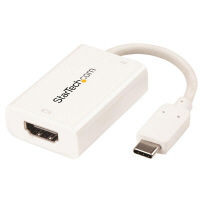 StarTech.com USB-C - HDMI変換アダプタ USB給電 4K対応 CDP2HDUCPW（直送品）