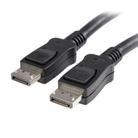 StarTech.com DisplayPort 1.2 ケーブル 2m ラッチ付き オス／オス DISPL2M 1個（直送品）