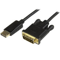 StarTech.com DsiplayPort - DVI変換ケーブル 91cm DP2DVI2MM3（直送品）